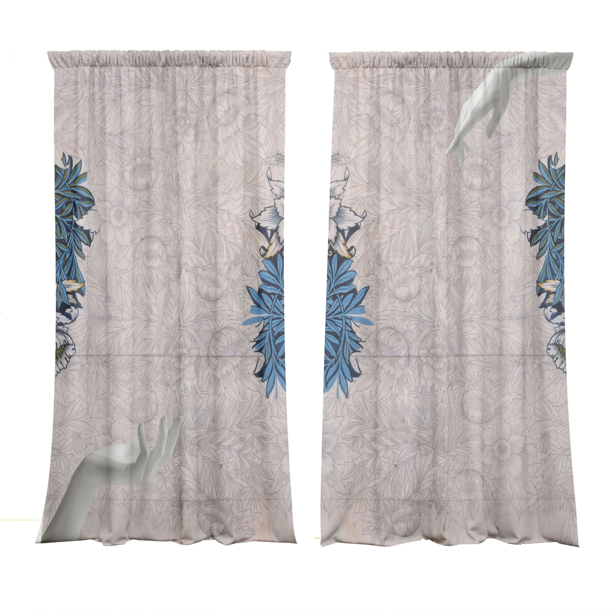 abstract_curtains_zaslony_kotary_sowe_sculpture_rzezba_william_morris